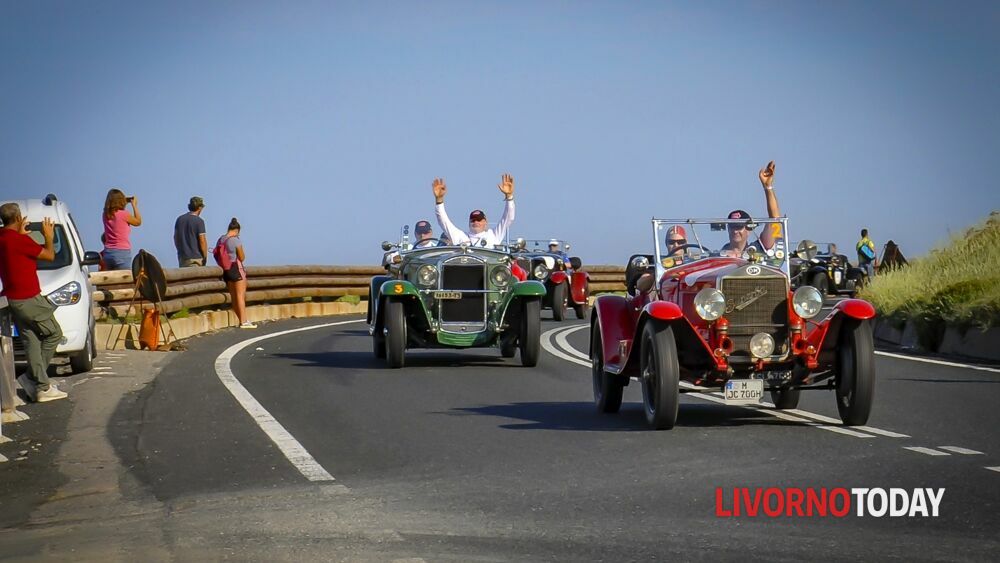 Millemiglia 2024, auto d'epoca al Romito, un percorso spettacolare.