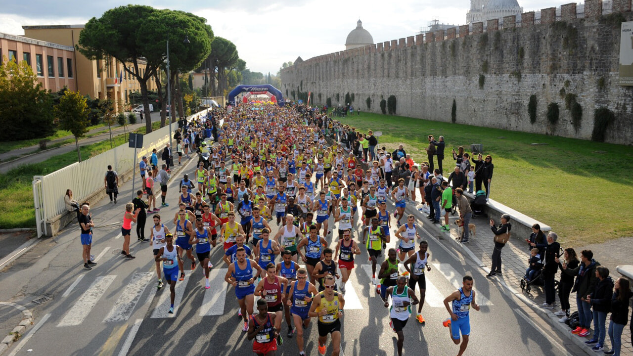 Modifiche al traffico per la Half Marathon di Pisa.