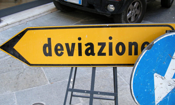 Segnaletica deviazione