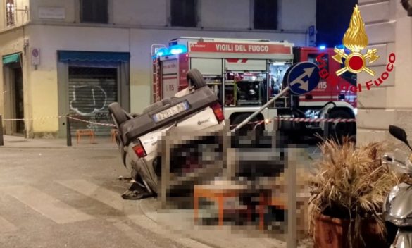 Moto rubata coinvolta in incidente mortale in via Gioberti.