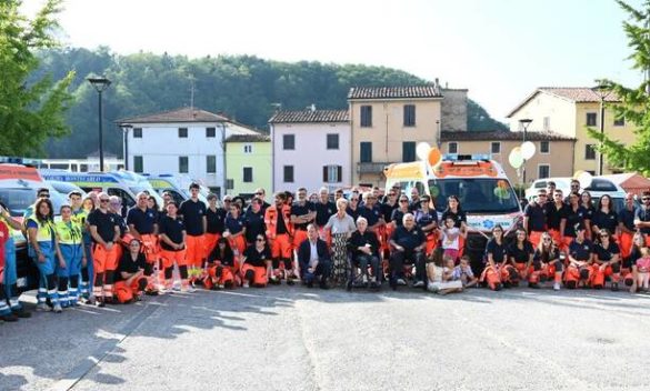 nuovi mezzi Croce Verde Ponte a Moriano