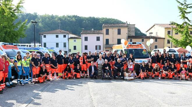 nuovi mezzi Croce Verde Ponte a Moriano