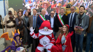 Nuovo padiglione Comics inaugurato in piazza Mazzini - NoiTV