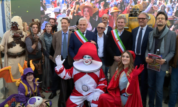 Nuovo padiglione Comics inaugurato in piazza Mazzini - NoiTV