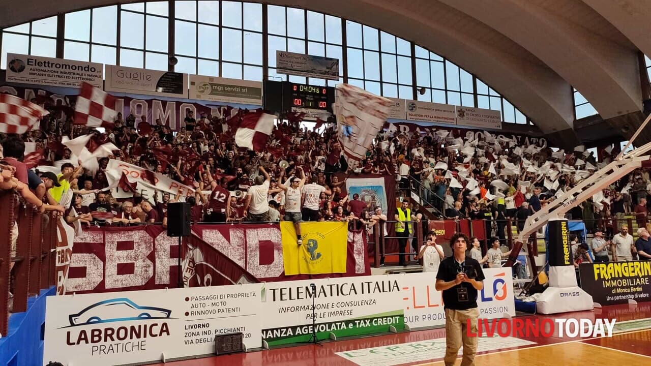 Paffoni Omegna vs Libertas Livorno in diretta. Live.