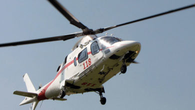 Pensionato gravemente ustionato trasferito in elicottero a Pisa - Umbria Domani.