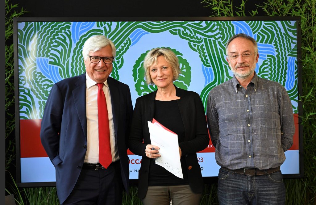 Pianta di Pistoia al Festival di Lucca, una natura in verde