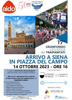 Piazza del Campo, meta Granfondo ciclistica trapiantati - Antenna Radio Esse.