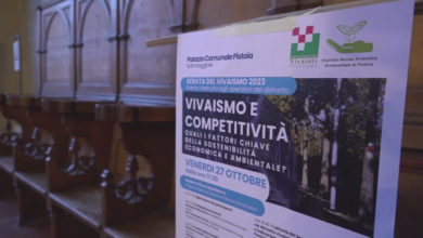 Pistoia, "Serata del vivaismo 2023" organizzata a palazzo di Giano notizie.