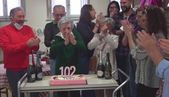 Pistoia, Signora Anelita festeggia 102 anni