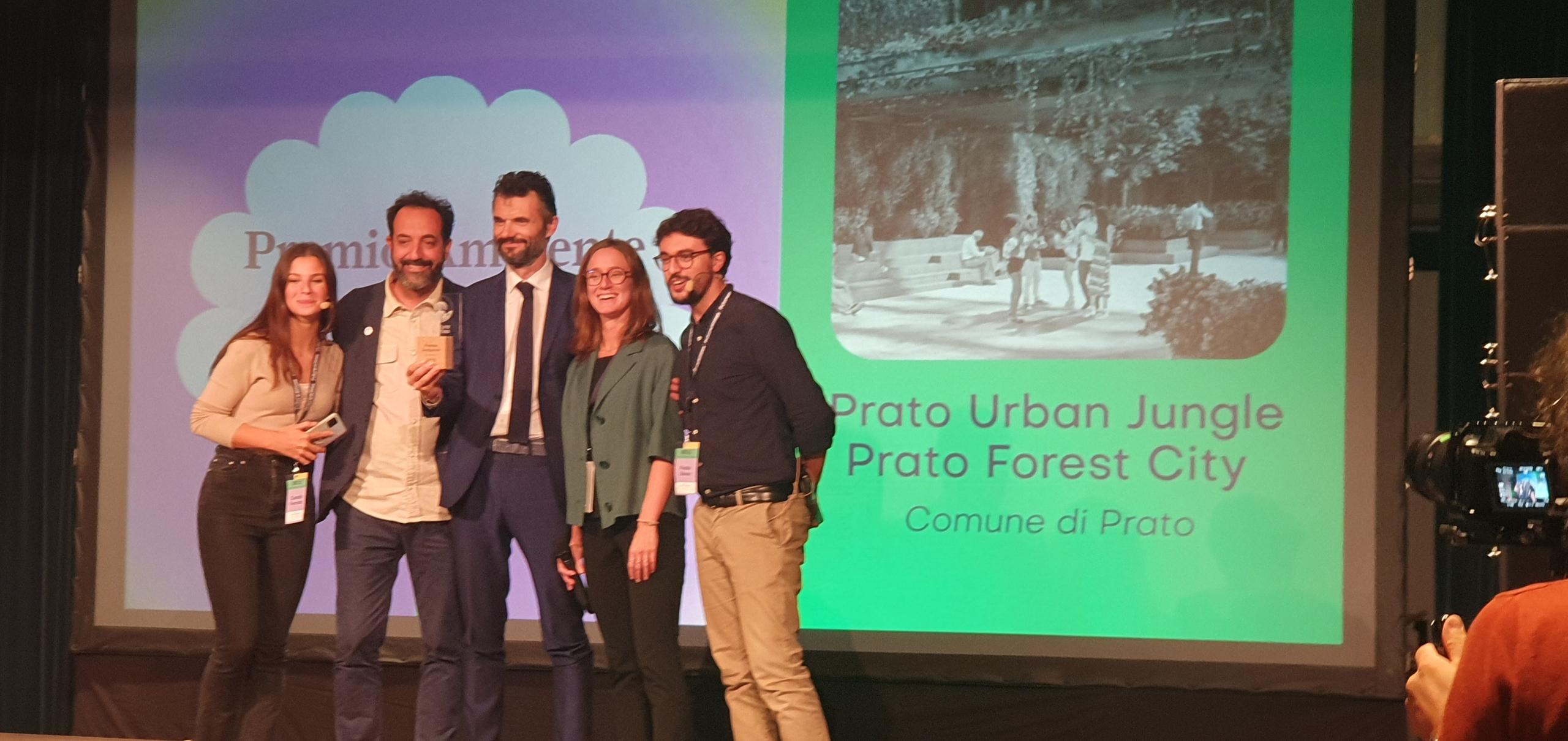 Prato premiato per urban jungle al Future4Cities