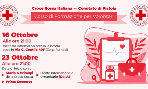 Primo accesso alla Croce Rossa Italiana, Corso di base presso CRI Pistoia