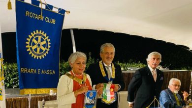 Primo incontro fra i Rotary Club di Roma e Carrara, gemellaggio a Montemarcello - La Spezia.