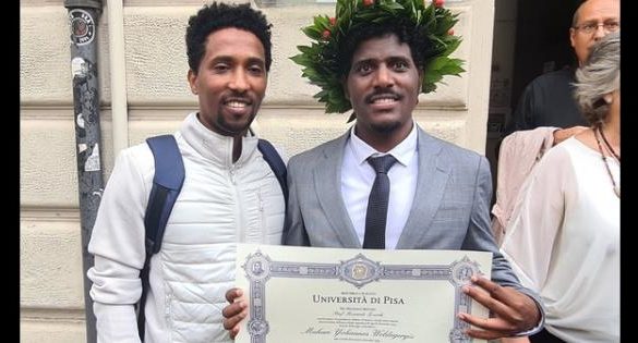 Primo studente rifugiato con Unicore si laurea a Pisa.
