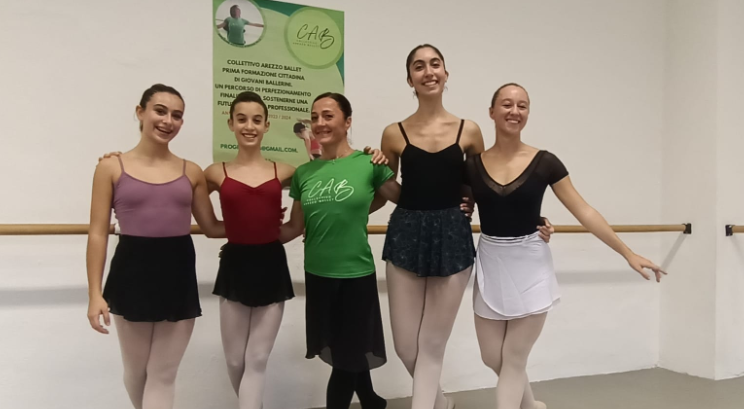 Progetto CAB, 4 allieve del Val d'Aoste a Arezzo per la danza.