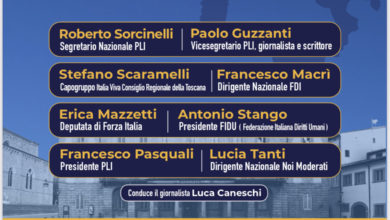 Prospettive dell'area liberale in Italia, confronto di idee.