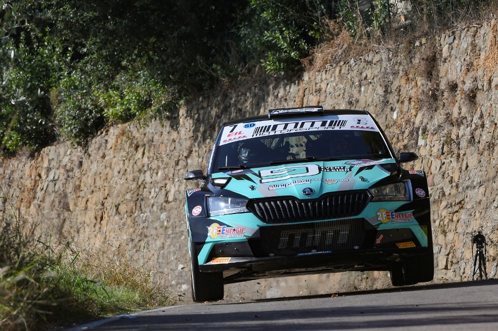 Rally di Pistoia, sesto posto per Luca Artino di Lamporecchio