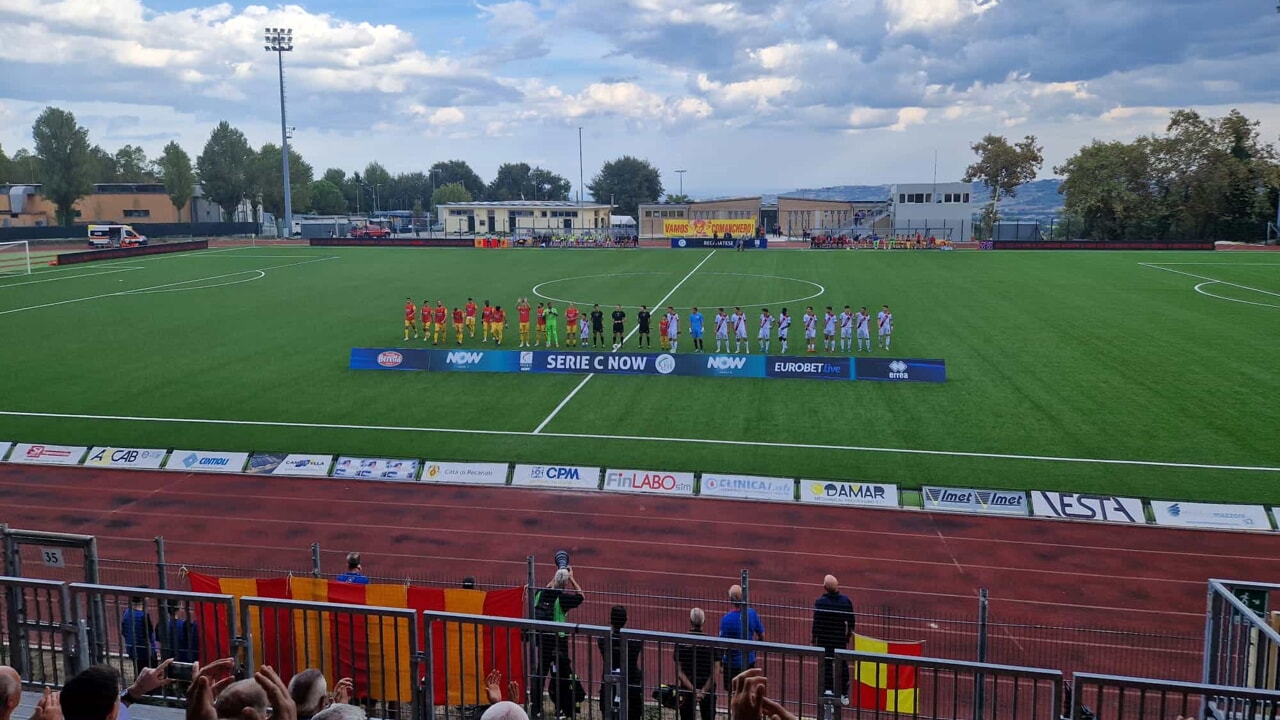 Recanatese-Arezzo, Partita del campionato di Serie C termina in pareggio 0-0