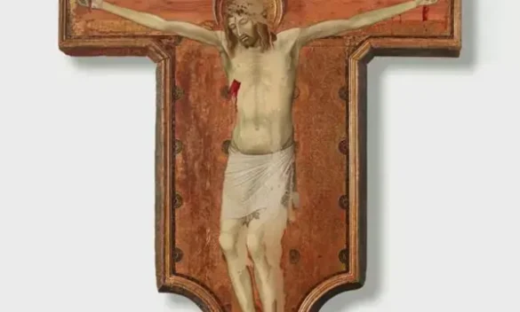 Restaurata la Croce dipinta di Ambrogio Lorenzetti.