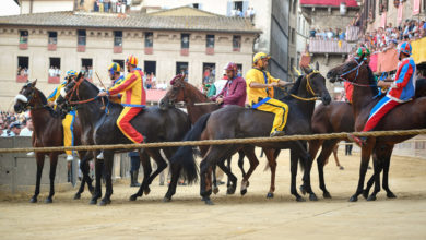 Palio di Siena 16 agosto 2023, mossa