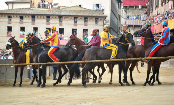 Palio di Siena 16 agosto 2023, mossa