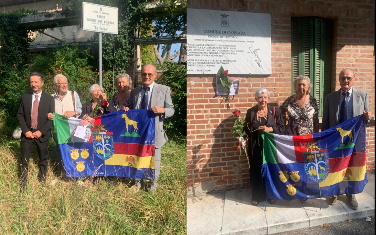 Ricordo di Norma Cossetto a Massa e Carrara con l'Anvgd.