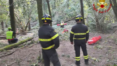 Salvataggio nella provincia di Lucca, Infortuni boschivi risolti