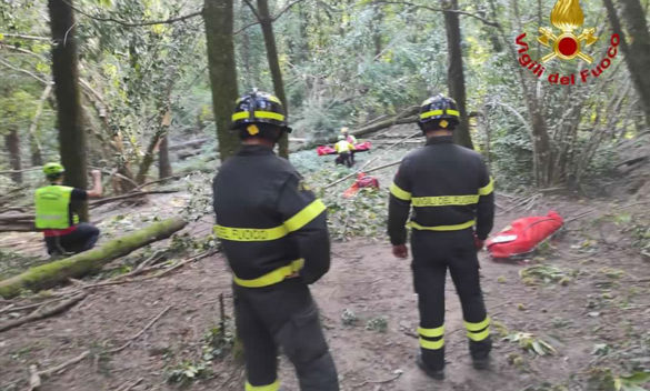 Salvataggio nella provincia di Lucca, Infortuni boschivi risolti