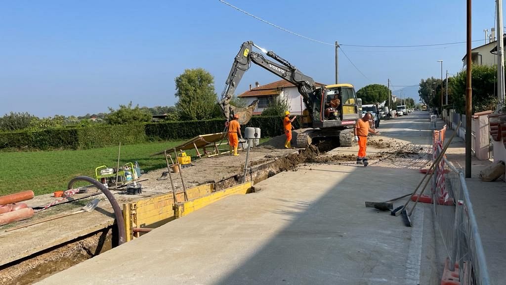 Scavi a Ospedaletto alterano flusso di traffico