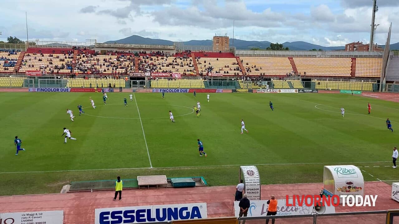 Serie D, Livorno-Seravezza, il match in diretta. LIVE.