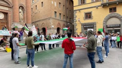 Siena in piazza per la Palestina, 'Basta violenza' | Valdelsa.net