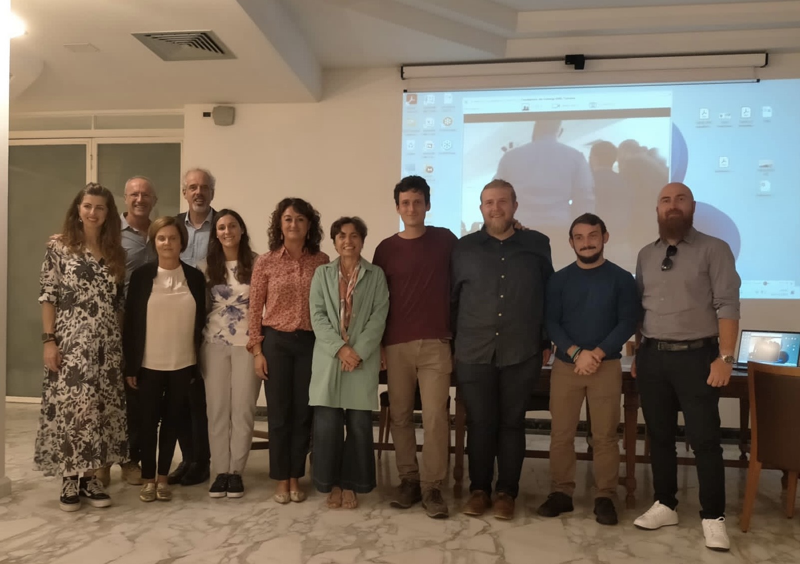 Simone Lenci dell'Università di Pisa premiato con il Premio di laurea David Giuntini.