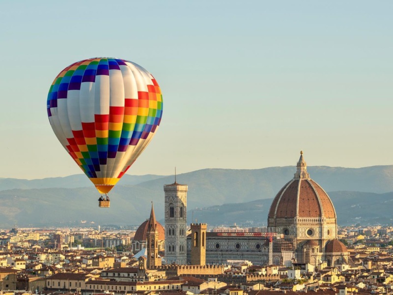 Sorvolare Firenze in mongolfiera, un'esperienza mozzafiato!