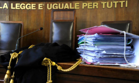 aula tribunale di Lucca