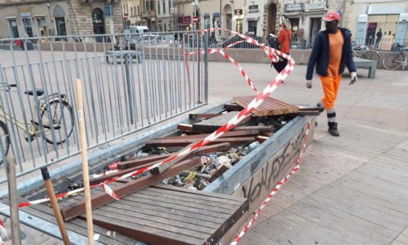 “Vandali in piazza Attias, Salvetti affronta la sfida dei disordini”