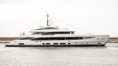 Varato a Livorno l'Amantis B.Now, un SuperYacht di 50 metri di Benetti - SuperYacht24.