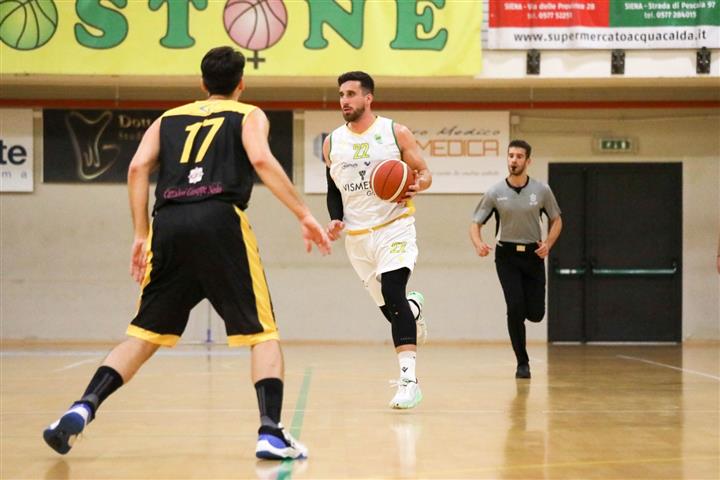 Vismederi Costone Siena vince di nuovo, 77-52 contro Bottegone.