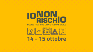 Volontari a Carrara per "Io non rischio", campagna nazionale per la protezione civile.