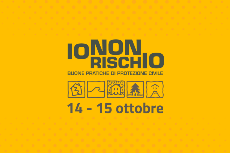 Volontari a Carrara per "Io non rischio", campagna nazionale per la protezione civile.