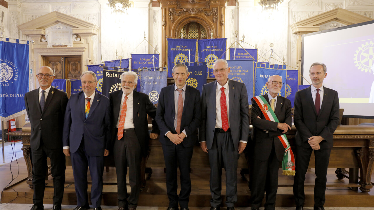 Wolfgang Schweickard e Maurizio Brunori premiati con il Premio internazionale Galileo Galilei.