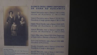 80 anni fa, gli ebrei senesi furono deportati ad Auschwitz.