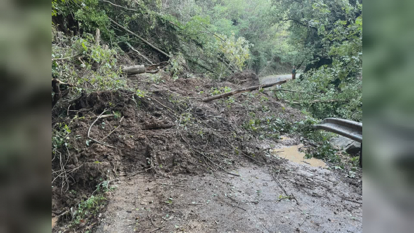 Alluvione a Corbezzi (Pt), frana e drammatiche conseguenze