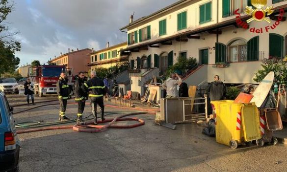 vigili del fuoco alluvione