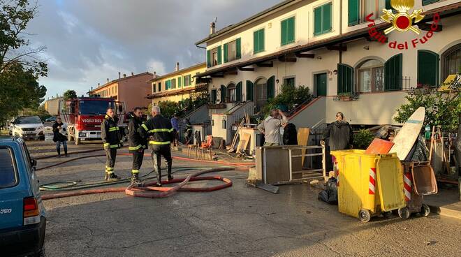 vigili del fuoco alluvione