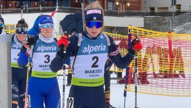 Biathlon, Carrara vince la gara sprint femminile a Val Martello, Tannheimer seconda, Trabucchi terza.