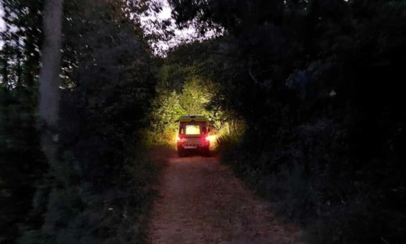 Cercatore di funghi cade nel bosco, gravità delle ferite?