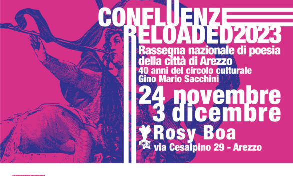 Confluenze 2023 Reloaded, Rassegna Nazionale di Poesia ad Arezzo