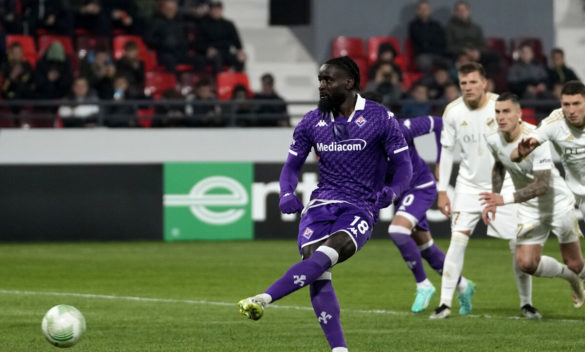 Cukaricki vs Fiorentina, Nzola's penalty secures 0-1 victory for the viola