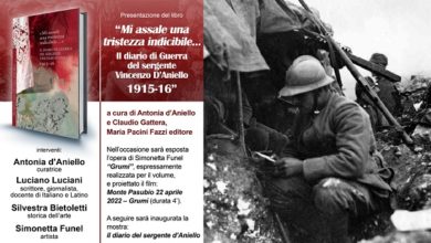 Diario di guerra del sergente Vincenzo D'Aniello a Loppeglia 1915-1916