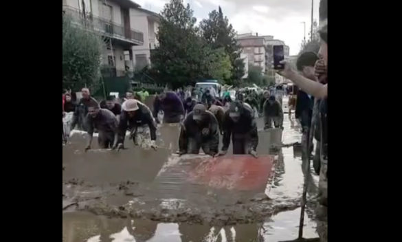 Ecco location della Curva Fiesole, video tifosi nelle zone alluvionate diventa viral
